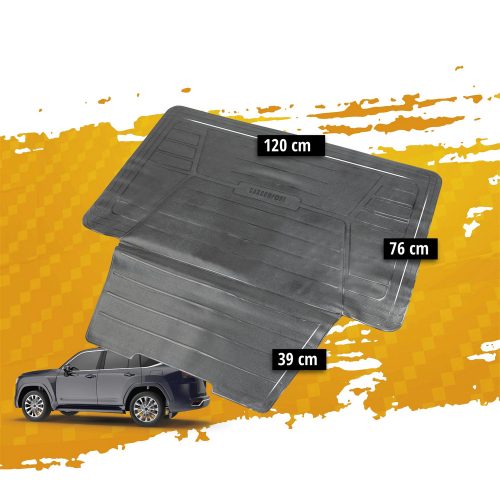 Csomagtérszőnyeg lökhárítóvédővel 120x76+39 cm - WALSER