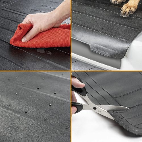 Csomagtérszőnyeg lökhárítóvédővel 120x76+39 cm - WALSER