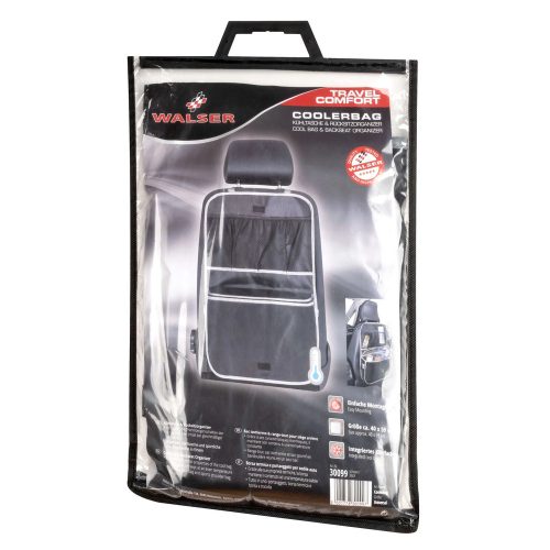 Tároló autóülés háttámlára - levehető hűtőtáskával - WALSER