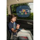 Napellenző fólia oldalablakra 2 db - öntapadós - 44x36 cm Graffiti - WALSER