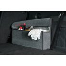 Autós tároló táska - XXL - szürke - 57x16x21 cm - WALSER