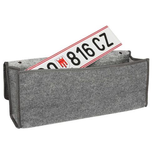 Autós tároló táska - XXL - szürke - 57x16x21 cm - WALSER