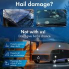 Autótakaró ponyva jégeső ellen - WALSER - PERMA PROTECT - BUS 12-500-530