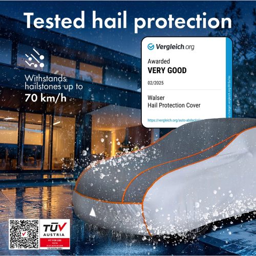 Autótakaró ponyva jégeső ellen - CAR - L méret - PERMA PROTECT - WALSER 3-425-474