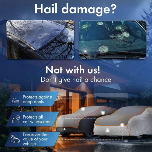 Autótakaró ponyva jégeső ellen - SUV - XL méret - PERMA PROTECT - WALSER 9-490-520