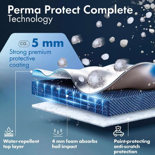 Autótakaró ponyva jégeső ellen - CAR - XXL méret - PERMA PROTECT COMPLETE  - 5-525-575