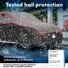 Autótakaró ponyva jégeső ellen - SUV - S méret - PREMIUM HYBRID - WALSER 6-370-424