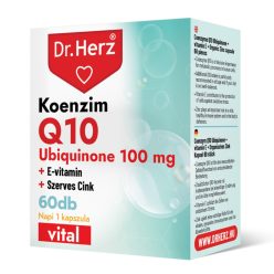   Q10 KOENZIM 100 MG - 60 db étrend-kiegészítő kapszula - Dr. Herz