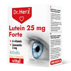   LUTEIN FORTE 25 mg - 60 db étrend-kiegészítő kapszula - Dr. Herz