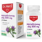 Máriatövismag olaj - 60 db étrend-kiegészítő kapszula - Dr. Herz