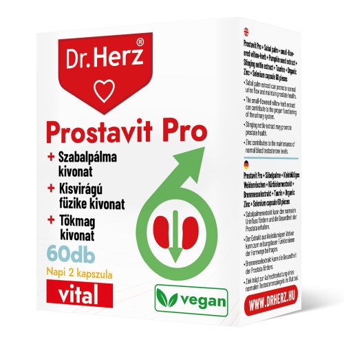 PROSTAVIT PRO - 60 db étrend-kiegészítő kapszula - Dr. Herz