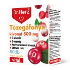 Tőzegáfonya kivonat - 60 db étrend-kiegészítő kapszula - Dr. Herz