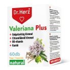 Valeriana plus - 60 db étrend-kiegészítő kapszula - Dr. Herz