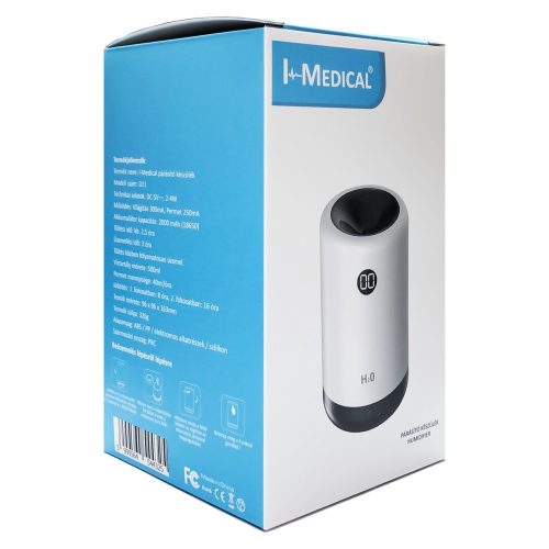 Párásító készülék 500 ml D21 - USB, akkumulátoros - I-MEDICAL