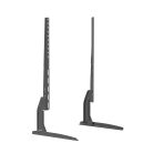 Univerzális TV talp - fekete - 71x35 cm - DELIGHT