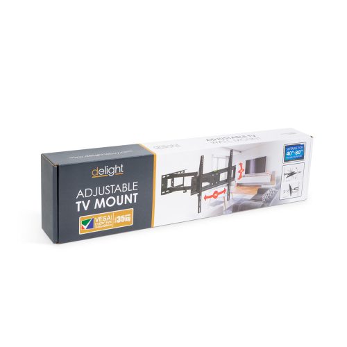 TV Fali tartókonzol karos, dönthető 40-80" - DELIGHT