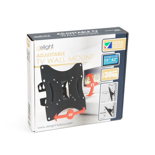 TV Fali tartókonzol dönthető 15-42" - DELIGHT