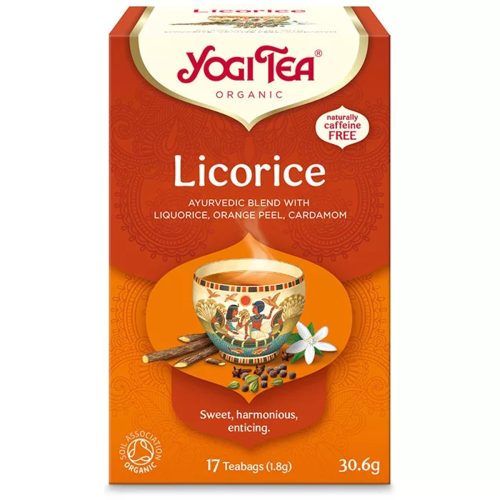 Édesgyökér filteres BIO TEA - YOGI TEA