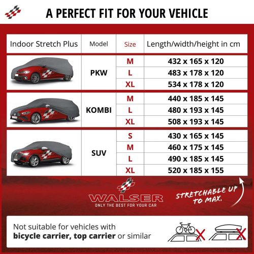 Autótakaró ponyva - beltéri - SUV - S méret - Stretch Plus