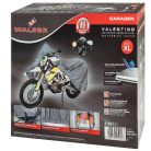 Motortakaró ponyva PREMIUM - ENDURO - XL méret - 255x110x135 cm szürke - WALSER