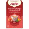 Pozitív energia BIO TEA Tőzegáfonyával és Hibiszkusszal - filteres YOGI TEA