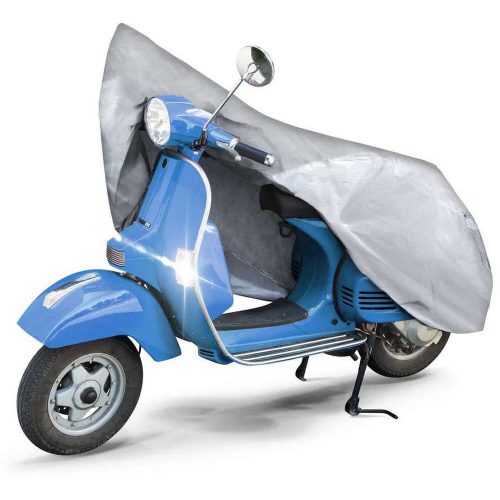 Motortakaró ponyva BASIC - S méret - 185x90x100 cm ezüst - WALSER