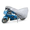 Motortakaró ponyva BASIC - M méret - 215x95x120 cm ezüst - WALSER