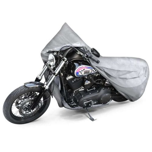 Motortakaró ponyva BASIC - L méret - 250x100x130 cm ezüst - WALSER