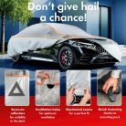 Autótakaró ponyva jégeső ellen - CAR - 3 méret - PREMIUM ALU-EPE + UV PROTECT - WALSER 3-425-474