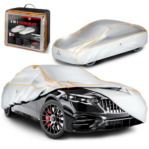 Autótakaró ponyva jégeső ellen - CAR - 5 méret - PREMIUM ALU-EPE + UV PROTECT - WALSER 5-525-575