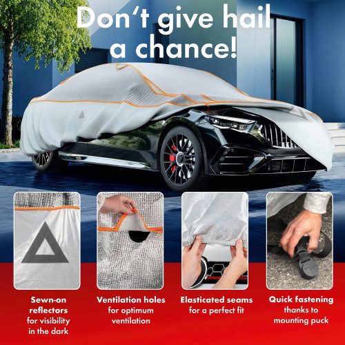 Autótakaró ponyva jégeső ellen - CAR - 5 méret - PREMIUM ALU-EPE + UV PROTECT - WALSER 5-525-575