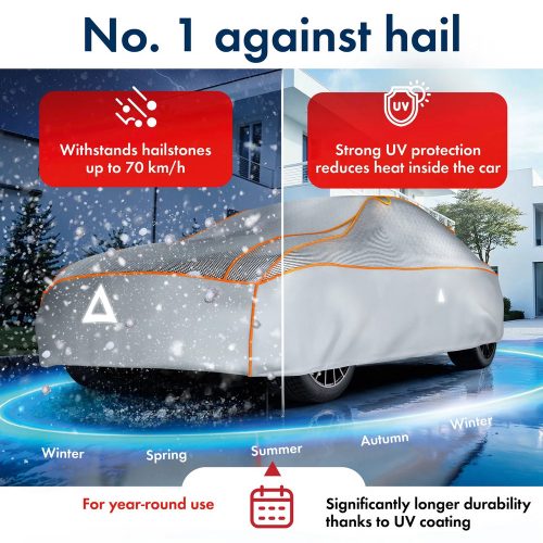 Autótakaró ponyva jégeső ellen - SUV - 7 méret - PREMIUM ALU-EPE + UV PROTECT - WALSER 7-425-459
