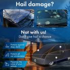 Autótakaró ponyva jégeső ellen - WALSER - PERMA PROTECT B - BUS 10-440-469