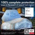Autótakaró ponyva jégeső ellen - CAR - XL méret - PERMA PROTECT COMPLETE B - 4-475-524
