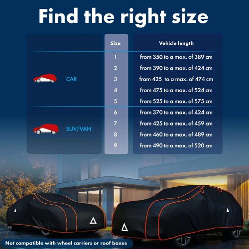 Autótakaró ponyva jégeső ellen - SUV - M méret - PERMA PROTECT COMPLETE B - 7-425-459