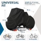 Kerékpártakaró ponyva - vízhatlan, vízlepergető 2 kerékpárhoz - WALSER