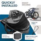 Kerékpártakaró ponyva - vízhatlan, vízlepergető 2 kerékpárhoz - WALSER