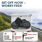 Kerékpártakaró ponyva - vízhatlan, vízlepergető 2 kerékpárhoz - WALSER