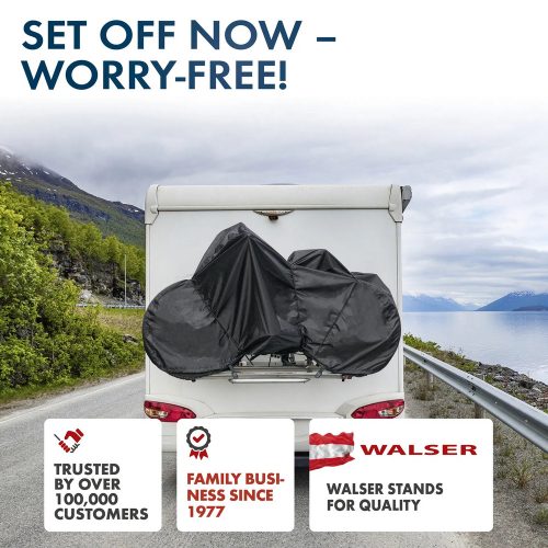 Kerékpártakaró ponyva - vízhatlan, vízlepergető 2 kerékpárhoz - WALSER