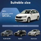 Autótakaró félponyva - WALSER All Weather - KOMBI 4-380-439