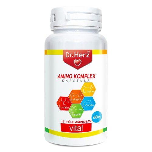 AMINO KOMPLEX - 60 db étrend-kiegészítő kapszula - Dr. Herz