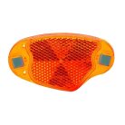 Fényvisszaverő kerékpár küllőprizma 4 db - borostyánsárga - WALSER