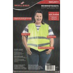   Láthatósági fényvisszaverő mellény - XXXL méret - WALSER