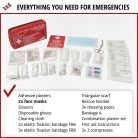 Elsősegély doboz DIN13164:2022 - WALSER