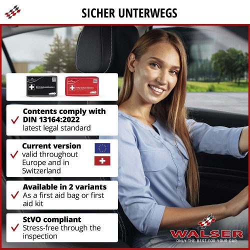 Elsősegély felszerelés, kombinált - DIN13164:2022 - WALSER