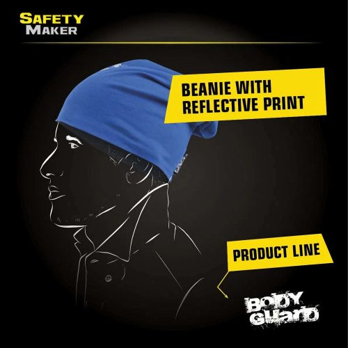 Sport sapka fényvisszaverő BODYGUARD emblémával - kék-fekete - WALSER