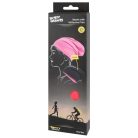 Sport sapka fényvisszaverő BODYGUARD emblémával - pink-fekete - WALSER