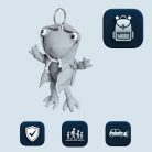 Fényvisszaverő láthatósági figura - SafetyMaker FROGGY - WALSER