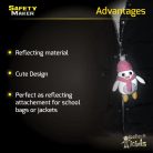 Fényvisszaverő láthatósági figura - SafetyMaker PINGU - WALSER