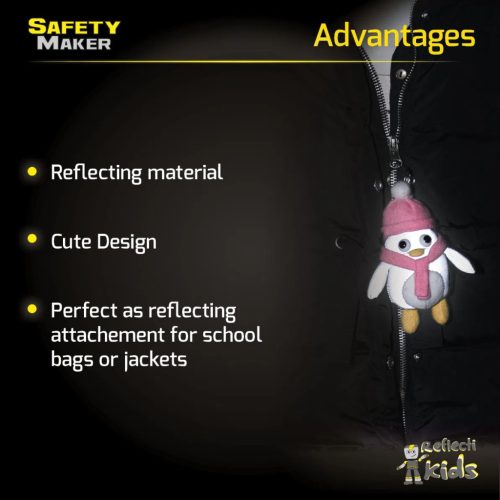 Fényvisszaverő láthatósági figura - SafetyMaker PINGU - WALSER